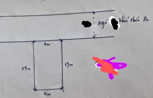 ban lo dat 60m2 khuc thua du 1 le chan 3